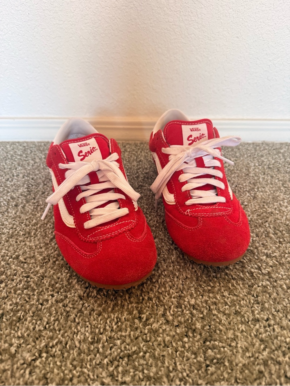 Vans super lowpro red serio